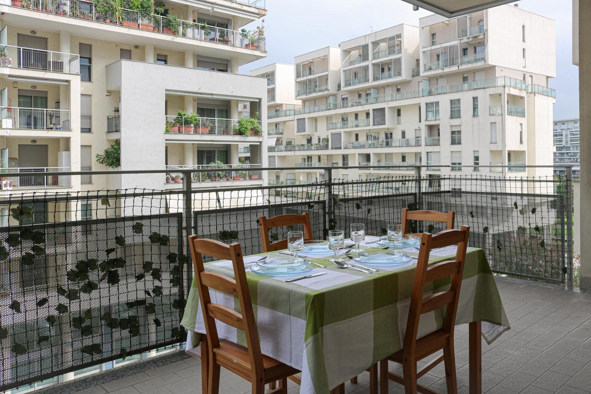 米兰Urban Balcony Hideaway - 3 People公寓 外观 照片