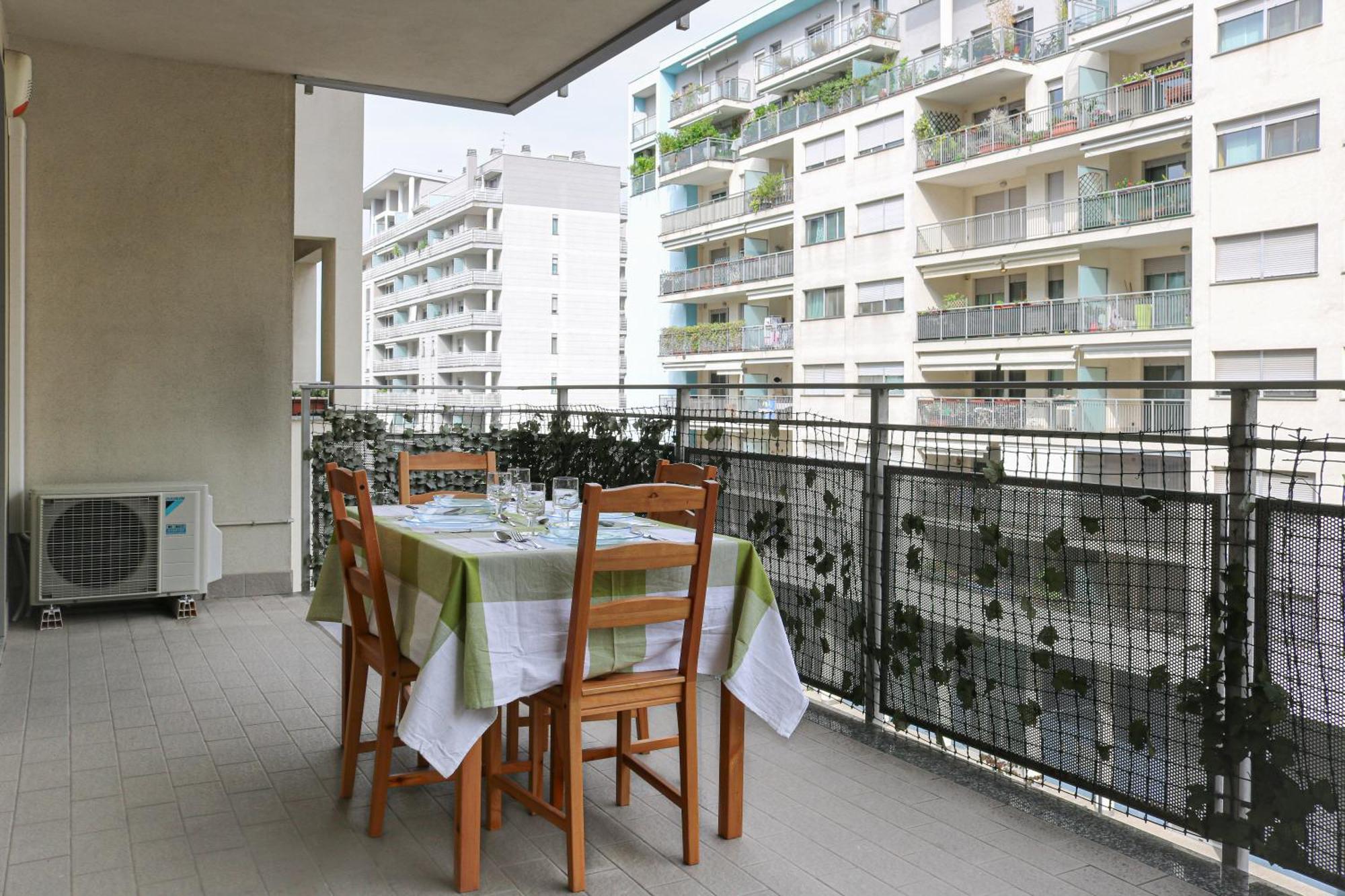 米兰Urban Balcony Hideaway - 3 People公寓 外观 照片